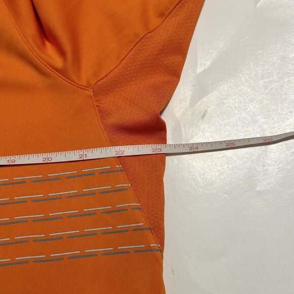 Under Armour Mens Polo Shirt Size XL Blue Orange Striped Logo Heat Gear Lot Of 2 - Picture 10 of 11